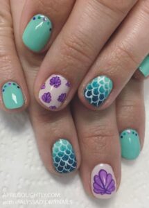 Mermaid Nails