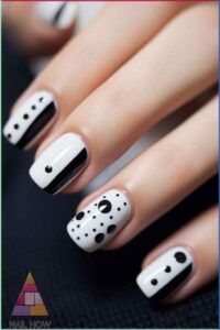 Minimal Dot Nail Art